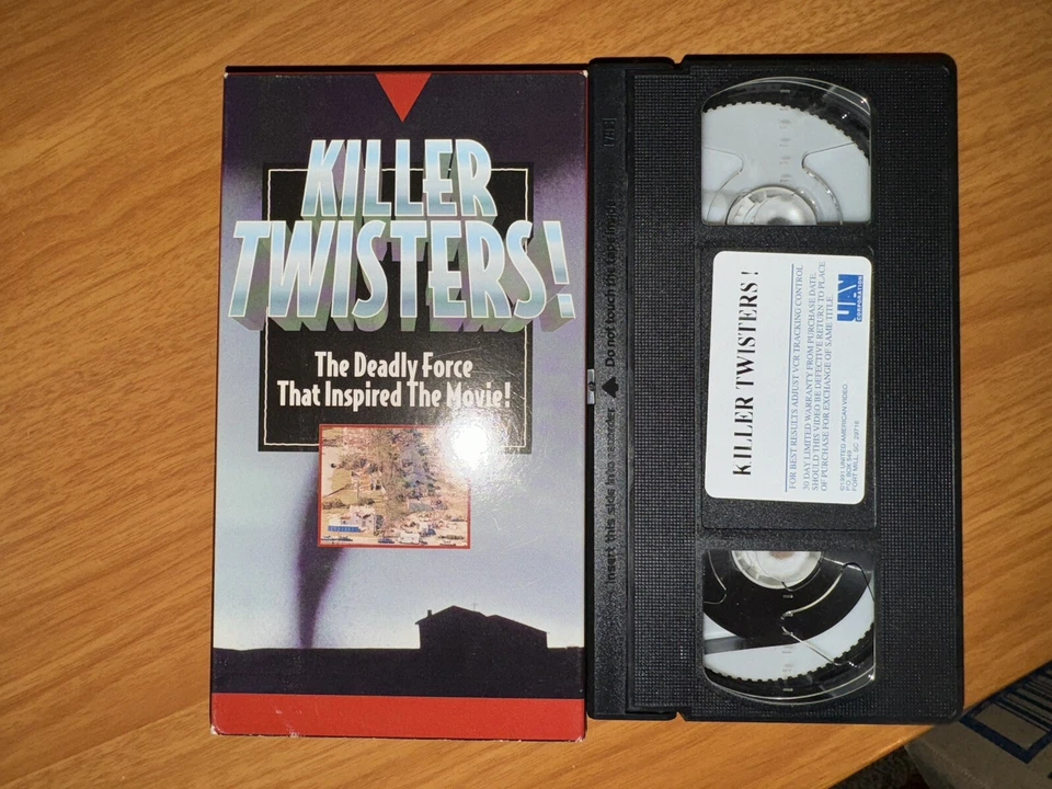 Killer Twisters! The Deadly Force That Inspired the Movie (VHS, Used) Foto 1 de 1