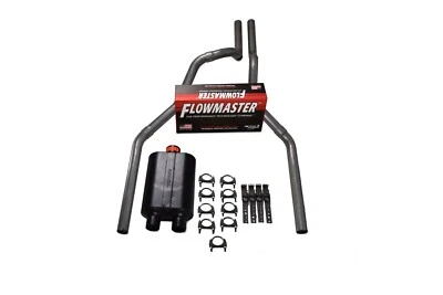 Kits de escape doble Flowmaster Super 40 2,5" para camioneta Ford F-150 98-03 Foto 1 de 2