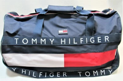Tommy Hilfiger Bolso de Lona Gimnasio Grande Vintage Foto 1 de 4