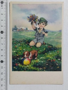 I121572 Cartolina illustrata - Bambini - Picture 1 of 2