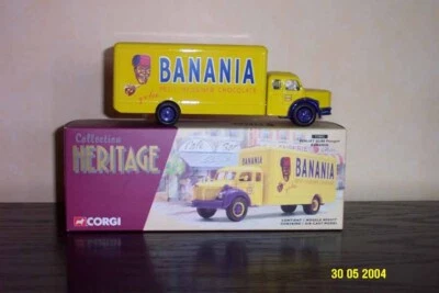 Corgi héritage Berliet GLR8 fourgon BANANIA 1/50 - Photo 1/4