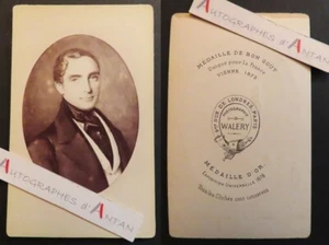 ● Photographer WALERY portrait character to identify 9 bis rue de Londres Paris - Picture 1 of 3