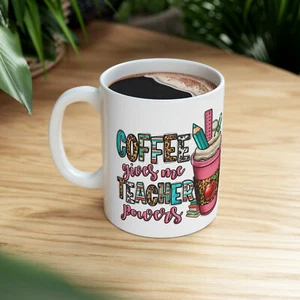 Teacher Funny Coffee mug end of school year gift teacher appreciation Thank you - Picture 1 of 11