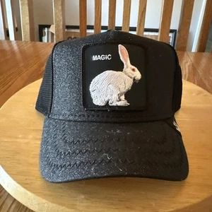 Goorin Bros. The Farm Trucker Hat. Ltd Edition. Labra Cadabra White Rabbit MAGIC - Picture 1 of 2