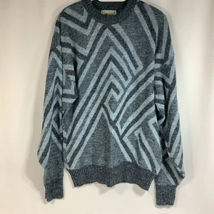 Suéter de Colección Años 80 90 Le Tigre Cuello Redondo Hombres X-Grande - Imagen 1 de 3