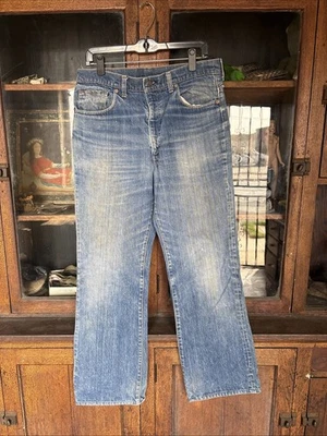 Pantalones vaqueros vintage años 70 Levi’s Denim 715??hecho en EE. UU. Envejecido Talla 34 Foto 1 de 4