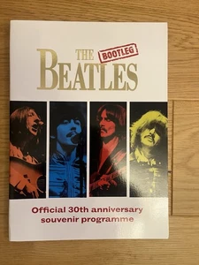 The Bootleg Beatles Official 30TH ANNIVERSARY souvenir Programme PB - Picture 1 of 5