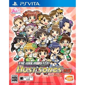 THE IDOLM@STER Must Songs Red Disc PS Vita NTSC-J CIB Digital Manual - Picture 1 of 10