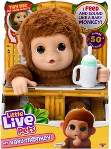 Little Live Pets - My Baby Monkey Interactive Toy - Foto 1 di 6