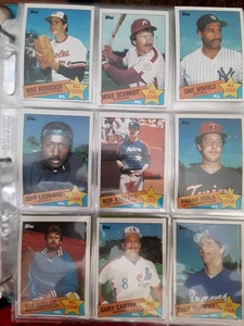 (12) 1985 TOPPS ALL-STARS Very good Condition - Picture 1 of 2