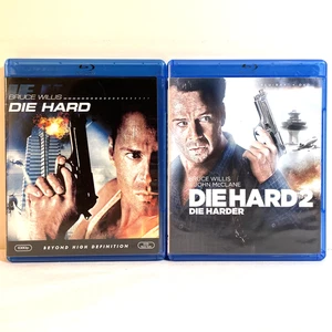 DIE HARD / DIE HARD 2: DIE HARDER (Blu-Ray) Bruce Willis - Action Thriller - Imagen 1 de 9