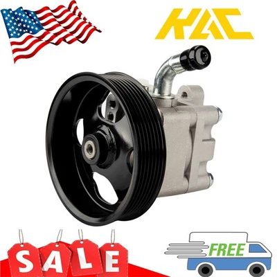 Power Steering Pump w/ Pulley Fits 2009-2014 Nissan Murano 2009-2014 Maxima - Image 1 of 4