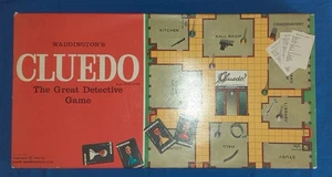 1965 Cluedo By John Waddington All Pieces No Detective Notes Very Good Condition - Picture 1 of 4