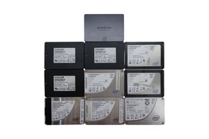 💻 Konvolut 10 diverse 160GB 300GB 750GB 960GB SSD Festplatten Ersatz 💻 - Bild 1 von 11