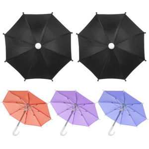 5 Pcs Umbrella Model Doll Umbrella Umbrella Toy Small Travel Umbrella - Picture 1 of 12