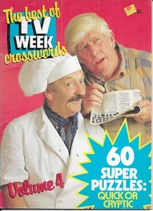 TV Week - The Best of TV Week Crosswords Vol 4/60 Puzzles VGC As New Free Post - Picture 1 of 5