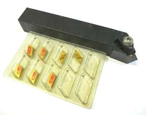 WSP Drehhalter Klemmhalter NKLCL 2020K11  + 7 WSP KCGX 110302 L von KENNAMETAL - Bild 1 von 1