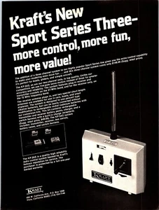 Kraft Sport Series 3 Radio System Vintage Print Ad Wall Decor KP-3AS - Picture 1 of 1