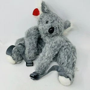 The Reinhart Collection Plush Koala Backpack Animal Book Bag Tag RARE EUC - Picture 1 of 10