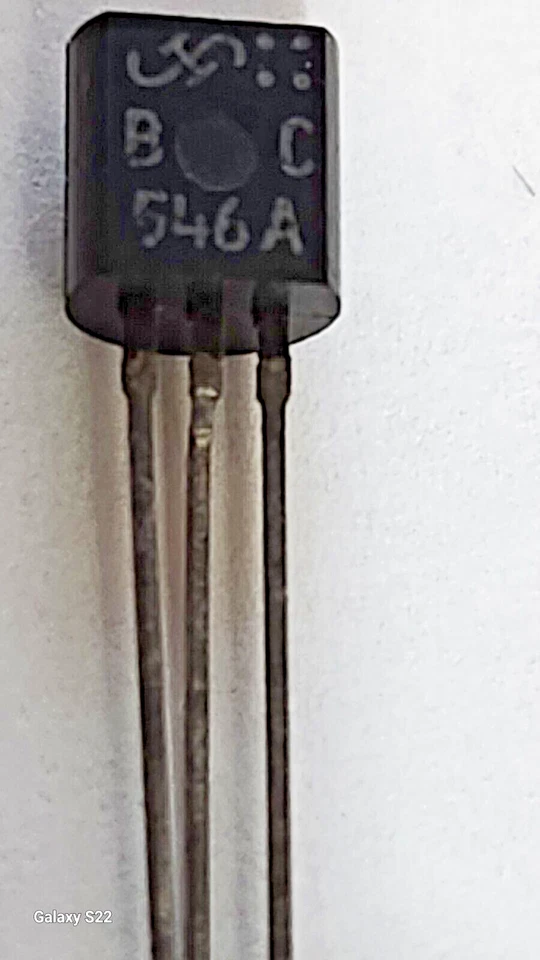 TRANSISTOR SIEMENS BC546A A-92 NPN USADO EN DIVERSAS APLICACIONES Foto 1 de 1