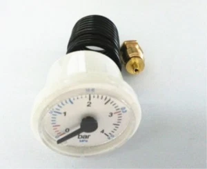 Neu Dampfmanometer Messgerät Durchmesser 37mm 0-4Mpa Kapillarschlauch - Bild 1 von 4