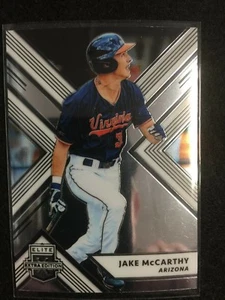 2018 Elite Extra Edition Chrome Jake McCarthy Arizona #38  - Picture 1 of 2