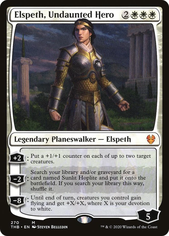 Elspeth, Undaunted Hero Theros Beyond Death Foil