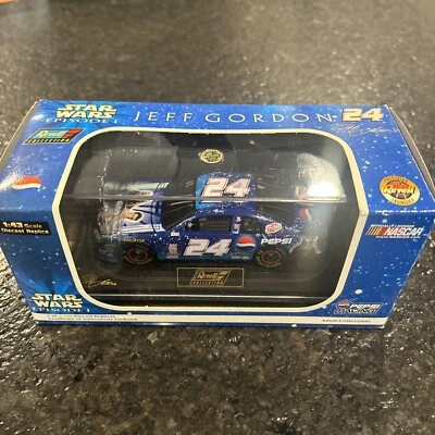 STAR WARS: EPISODE 1 NASCAR JEFF GORDON 24 1:43 Revell CHEVY NEW 1999 Vintage - Image 1 of 4