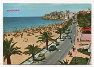 Spain - Benidorm, Playa Levante - Vintage Postcard - Picture 1 of 2