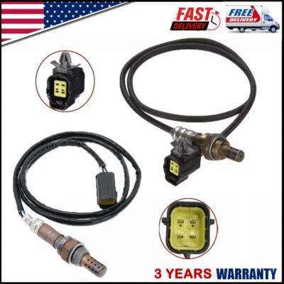 Sensor de oxigênio 2 peças superior+inferior para 2001 2002 2003 2004 2005 Mazda Miata 1.8L L4 - Imagem 1 de 4