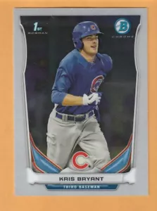 Kris Bryant Chicago Cubs 2014 Bowman Chrome Prospects #BCP25 9G - Imagen 1 de 2