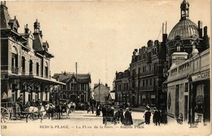CPA BERCK-PLAGE - La place de la gare (196659) - Foto 1 di 1