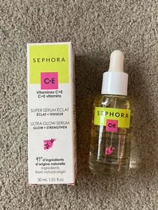 NEW Sephora Collection Ultra Glow Serum Vitamines C+E Face Serum Serums 30ML - Picture 1 of 2