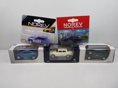 TRI47 : 5 X 3 inches 1/64 Peugeot 807 307 404 Renault 5 Mégane - Photo 1/4