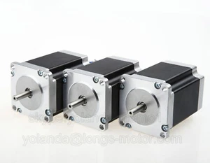 Free SHIP US/EU 3PC Nema 23 Stepper Motor 270oz.in 3A Bipolar DIY Hobby CNC - Picture 1 of 6