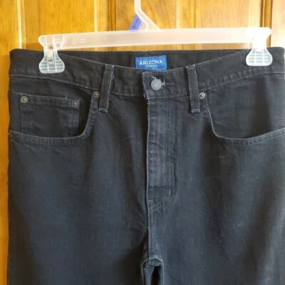AriZona, Sz 32x34, Black Flex Denim & Skinny Fit MEN'S JEANS - Image 1 of 4