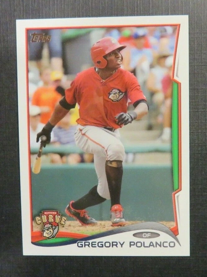 2014 Topps Pro Debut, Altoona Curve - GREGORY POLANCO - Dominican Republic - Image 1 of 1