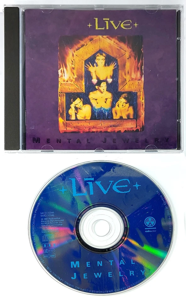 Live - Mental Jewelry | CD | Zustand sehr gut - Bild 1 von 1