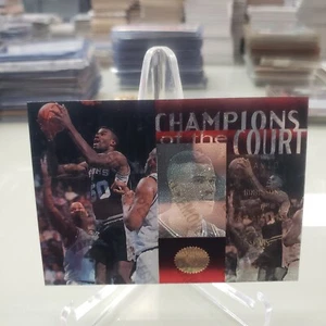 1996 SP Championship Champions Of The Court David Robinson # 24 Unpeeled - Picture 1 of 2