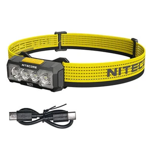 Nitecore NU27 600 Lumen USB-C Rechargeable Multi-Temperature Outdoor Headlamp - Picture 1 of 11