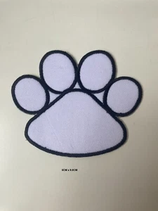 DOG PAW Parche de hierro/costura con parche bordado insignia aplique para ropa - Imagen 1 de 2