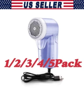 Electric Clothes Lint Pill Fluff Remover Fabrics Sweater Fuzz Shaver HouseholdUS - Picture 1 of 7