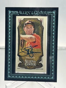 2024 Topps Allen & Ginter JIM PALMER BLACK FRAMED MINI AUTO 11/25 #MA-JP - Picture 1 of 2