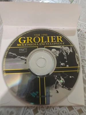 1996 Grolier Multimedia Encyclopedia PC Software - Image 1 of 4