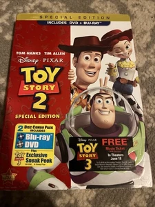 Toy Story 2 (Blu-ray/DVD, 2010, 2-Disc Set, Special Edition DVD/Blu-Ray) Neu - Bild 1 von 4