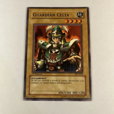 Guardian Celta “Celtic Guardian” Yu-Gi-Oh! 1ST EDITION #BIY-S009 SPANISH - NM  - Image 1 of 2