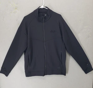 OGIO Jacket Mens Large Black Full Zip Stretch Athletic Logo Lightweight Active - Picture 1 of 19