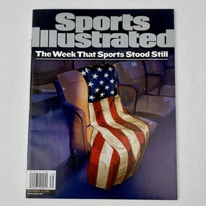Sports Illustrated Sept 24, 2001 9/11 Issue – The Week Sports Stood Still – Mint - Picture 1 of 9