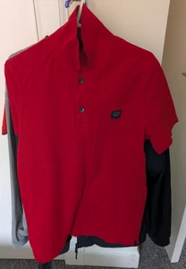 Paul & Shark Red Polo Shirt Size (M) Excellent condition - Picture 1 of 8