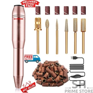 Maquina De uñas Acrilicas Kit Taladro Lima Para Manicura Pedicura Gel Ricaricabile - Foto 1 di 8